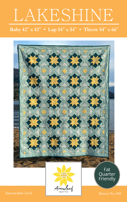 LAKESHINE Quilt Pattern - PDF Download